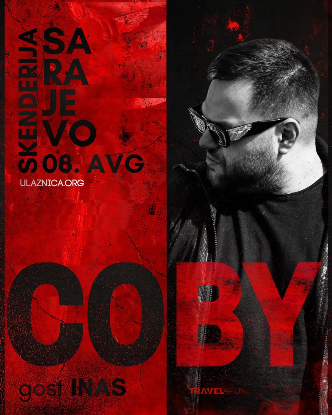 Coby stiže u Sarajevo, spektakl u Skenderiji 8. augusta