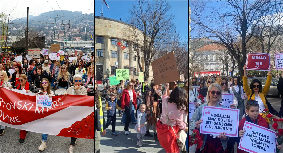 International Women’s Day across Bosnia: Calls for systemic change replace traditional celebrations