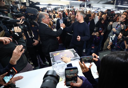 Soccer Football - FC Barcelona elections - Barcelona, Spain - March 15, 2026