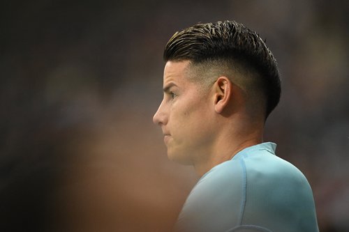 Mar 15, 2026; Vancouver, British Columbia, CAN; Minnesota United fC midfielder James Rodriguez (10) on the sideline before a substitution into the game during the second half against the Vancouver Whitecaps FC at BC Place. Mandatory Credit: Anne-Marie So