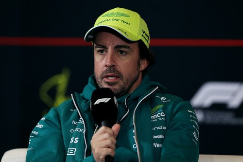 Formula One F1 - Chinese Grand Prix - Shanghai International Circuit, Shanghai, China - March 12, 2026 Aston Martin's Fernando Alonso during a press conference ahead of the Chinese Grand Prix REUTERS/Go Nakamura