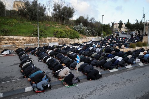 Bajram-namaz u Jerusalemu, Al Aqsa zatvorena
