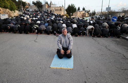 Bajram-namaz u Jerusalemu, Al Aqsa zatvorena