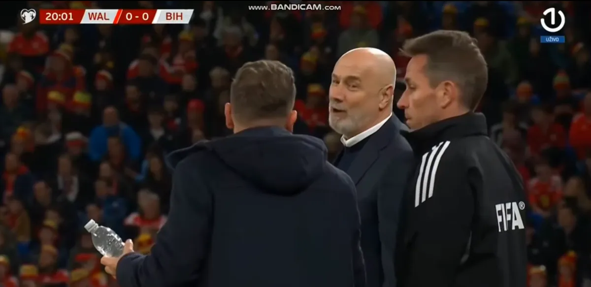 Rasprava Bellamyja i Barbareza: Velšanin tražio sankcije od četvrtog sudije, Barbarez mu mangupski odgovorio (VIDEO)