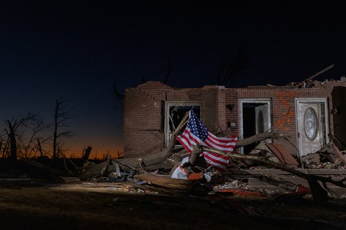 Devastating outbreak of tornadoes ripped through several U.S. states