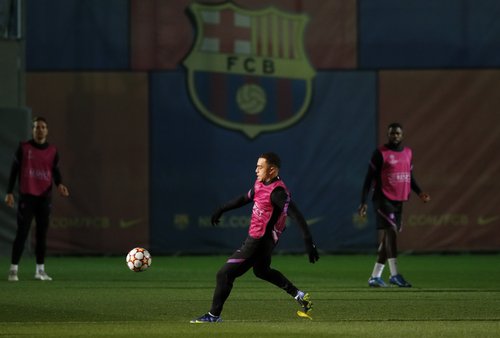 Champions League - FC Barcelona Training