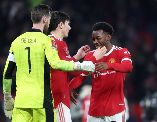 FA Cup Third Round - Manchester United v Aston Villa