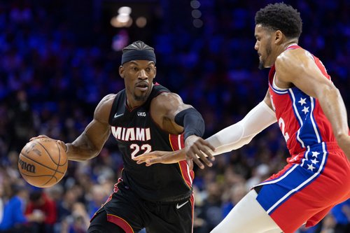NBA: Miami Heat at Philadelphia 76ers