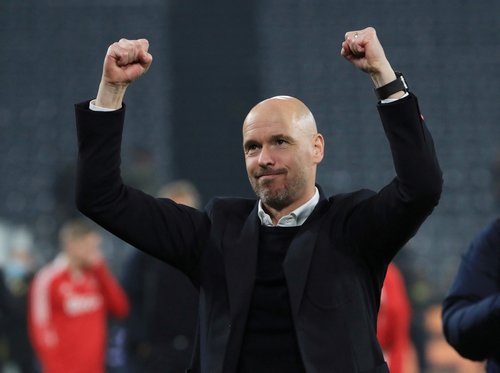FILE PHOTO: Erik ten Hag has been appointed as Manchester United's new manager.
