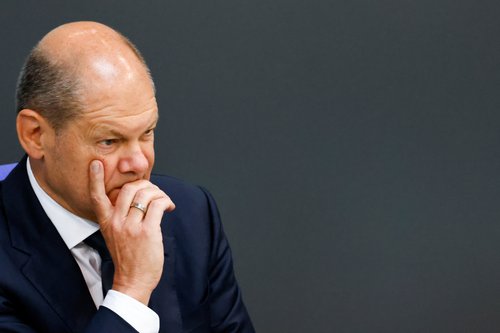 German lower house of parliament session in Berlin