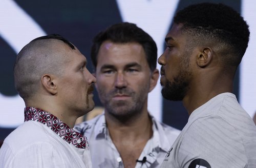 Boxing - Oleksandr Usyk v Anthony Joshua - WBA, WBO and IBF Heavyweight World Title - Weigh-in