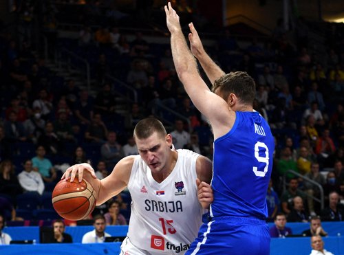 EuroBasket Championship - Round of 16 - Serbia v Italy