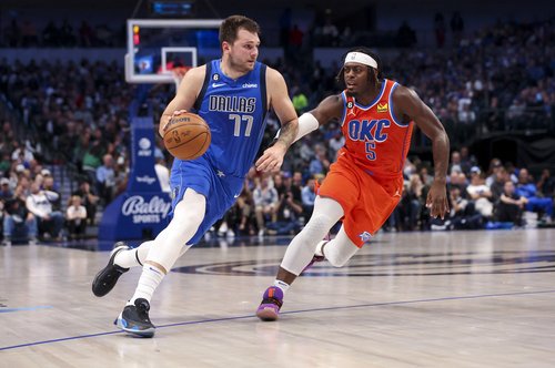 NBA: Oklahoma City Thunder at Dallas Mavericks