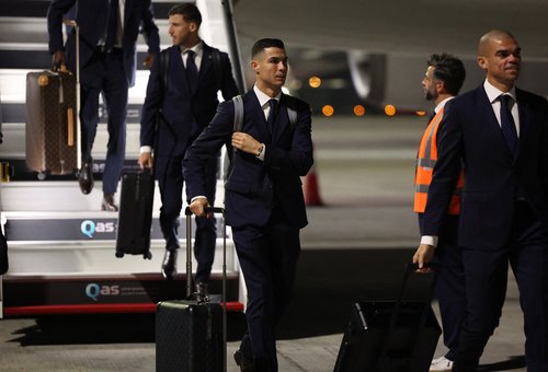 FIFA World Cup Qatar 2022 Arrival - Portugal team arrives in Doha
