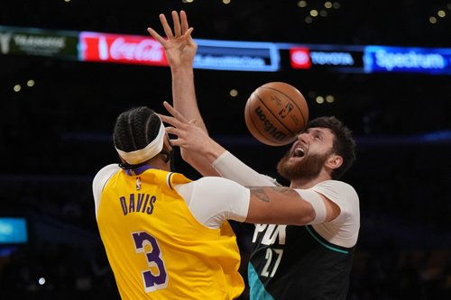 NBA: Portland Trail Blazers at Los Angeles Lakers