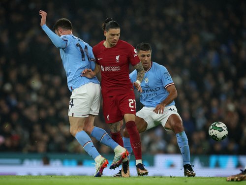 Carabao Cup - Round of 16 - Manchester City v Liverpool