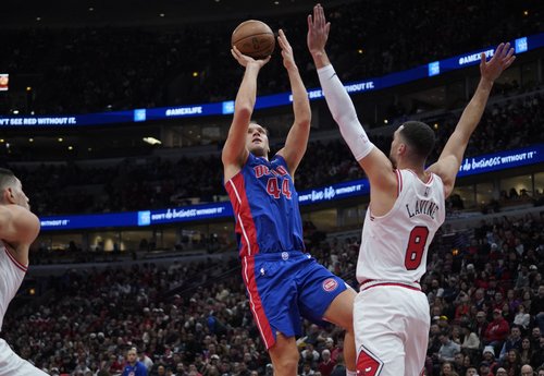 NBA: Detroit Pistons at Chicago Bulls