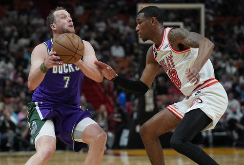 NBA: Milwaukee Bucks at Miami Heat