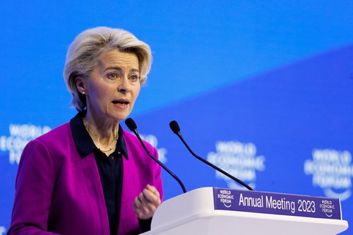 The annual World Economic Forum 2023 in Davos
