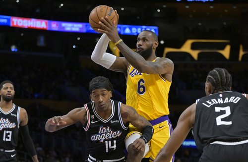 NBA: Los Angeles Clippers at Los Angeles Lakers