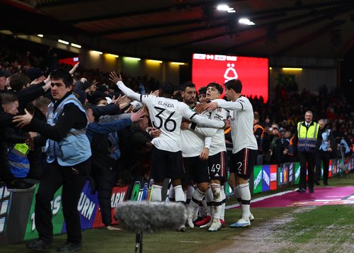 Carabao Cup - Semi Final - First Leg - Nottingham Forest v Manchester United