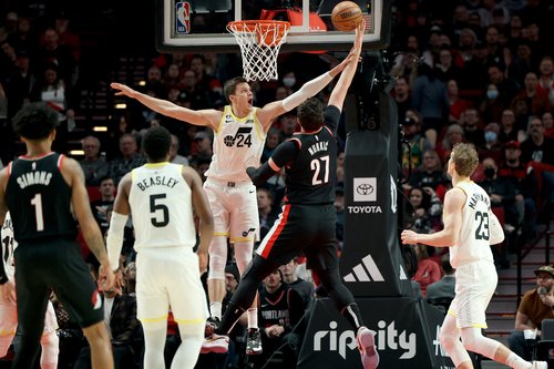 NBA: Utah Jazz at Portland Trail Blazers