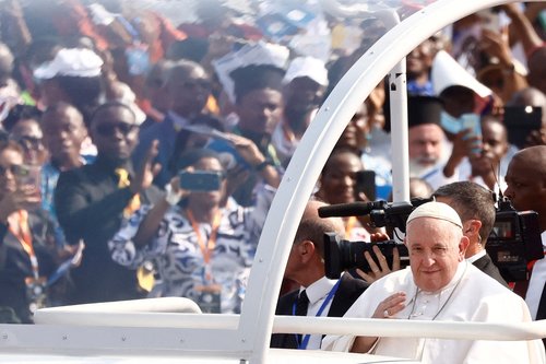 Pope Francis' papal visit to Congo