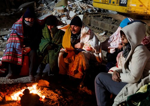 Aftermath of the deadly earthquake in Kirikhan