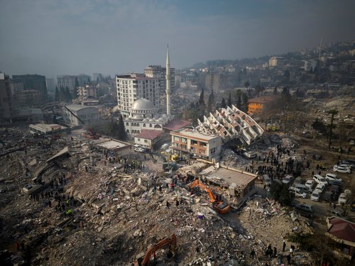 Aftermath of the deadly earthquake in Kahramanmaras