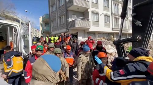 Woman rescued after 226 hours in Kahramanmaras