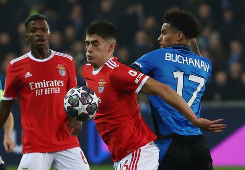 Champions League - Round of 16 First Leg - Club Brugge v Benfica
