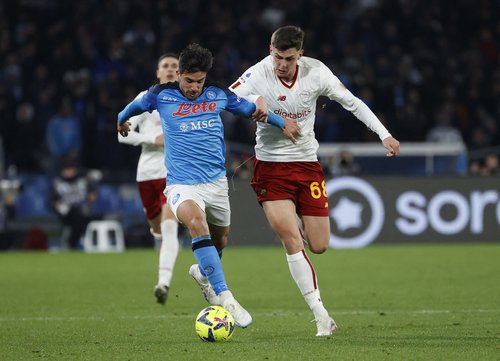 Serie A - Napoli v AS Roma