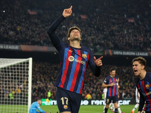 Europa League - Play-Off First Leg - FC Barcelona v Manchester United