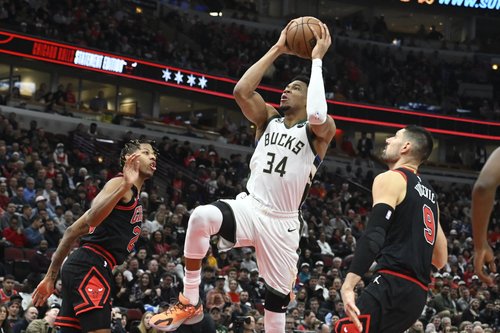 NBA: Milwaukee Bucks at Chicago Bulls