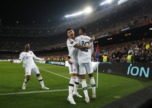 Europa League - Play-Off First Leg - FC Barcelona v Manchester United