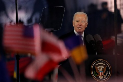 U.S. President Biden visits Poland
