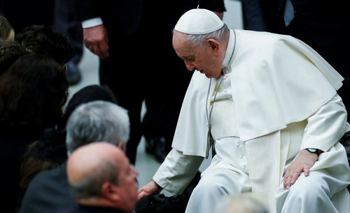 Pope Francis holds weekly general audience in Vatican