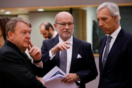 EU foreign ministers meeting, in Brussels