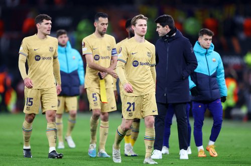 Europa League - Play-Off Second Leg - Manchester United v FC Barcelona