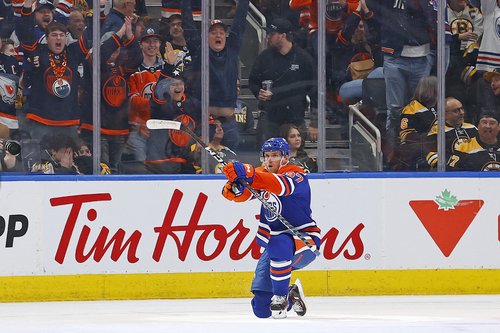 NHL: Boston Bruins at Edmonton Oilers