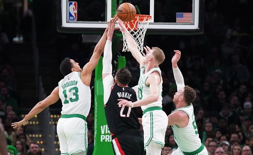 NBA: Portland Trail Blazers at Boston Celtics
