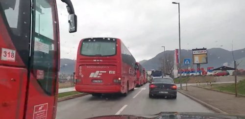 kolona vozila vranje vucic