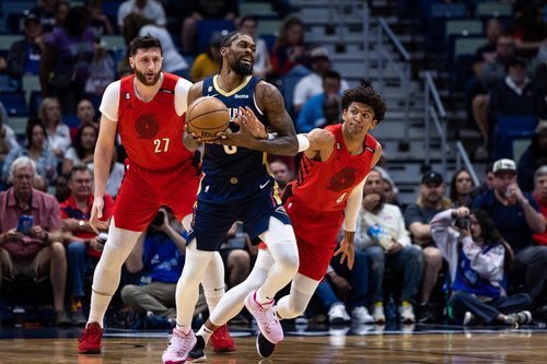 NBA: Portland Trail Blazers at New Orleans Pelicans