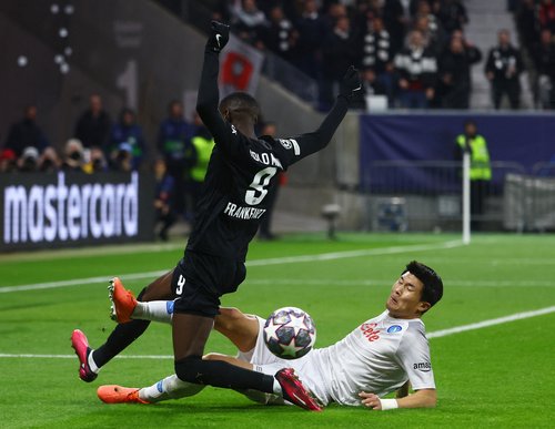 Champions League - Round of 16 First Leg - Eintracht Frankfurt v Napoli