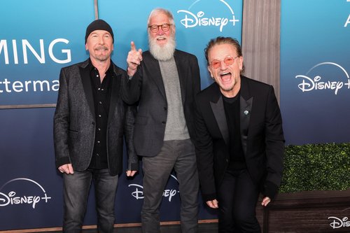 Premiere of "Bono and The Edge: A Sort of Homecoming, with Dave Letterman" in Los Angeles