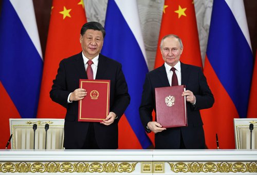 Russia's Putin holds talks with China's Xi in Moscow
