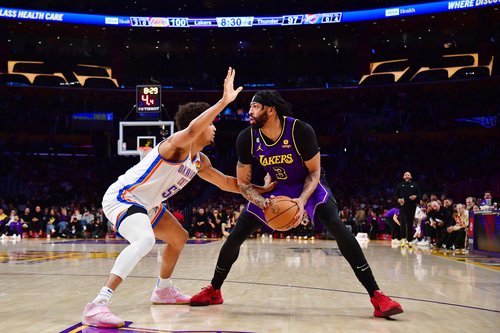 NBA: Oklahoma City Thunder at Los Angeles Lakers