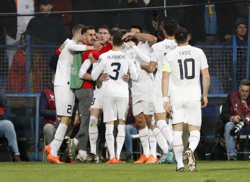 UEFA Euro 2024 Qualifier - Group G - Montenegro v Serbia