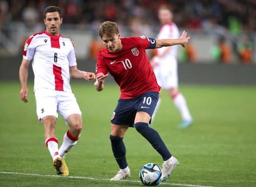 UEFA Euro 2024 Qualifiers - Group A - Georgia v Norway