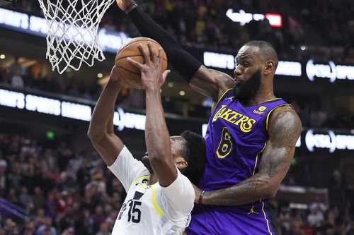 NBA: Los Angeles Lakers at Utah Jazz